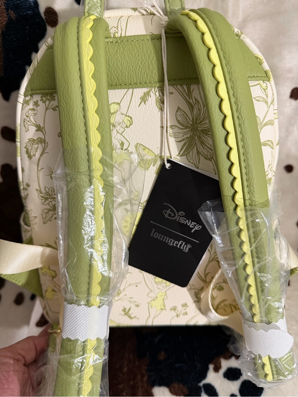 Tinker Bell Green Mini Backpack - Picture 6 of 8